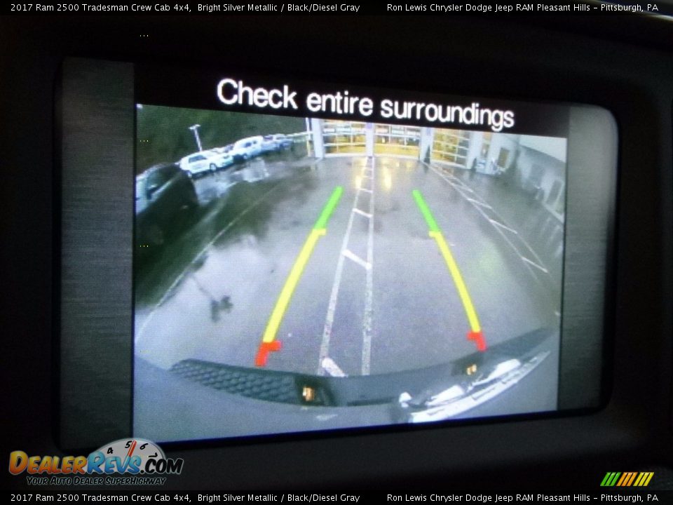 2017 Ram 2500 Tradesman Crew Cab 4x4 Bright Silver Metallic / Black/Diesel Gray Photo #19