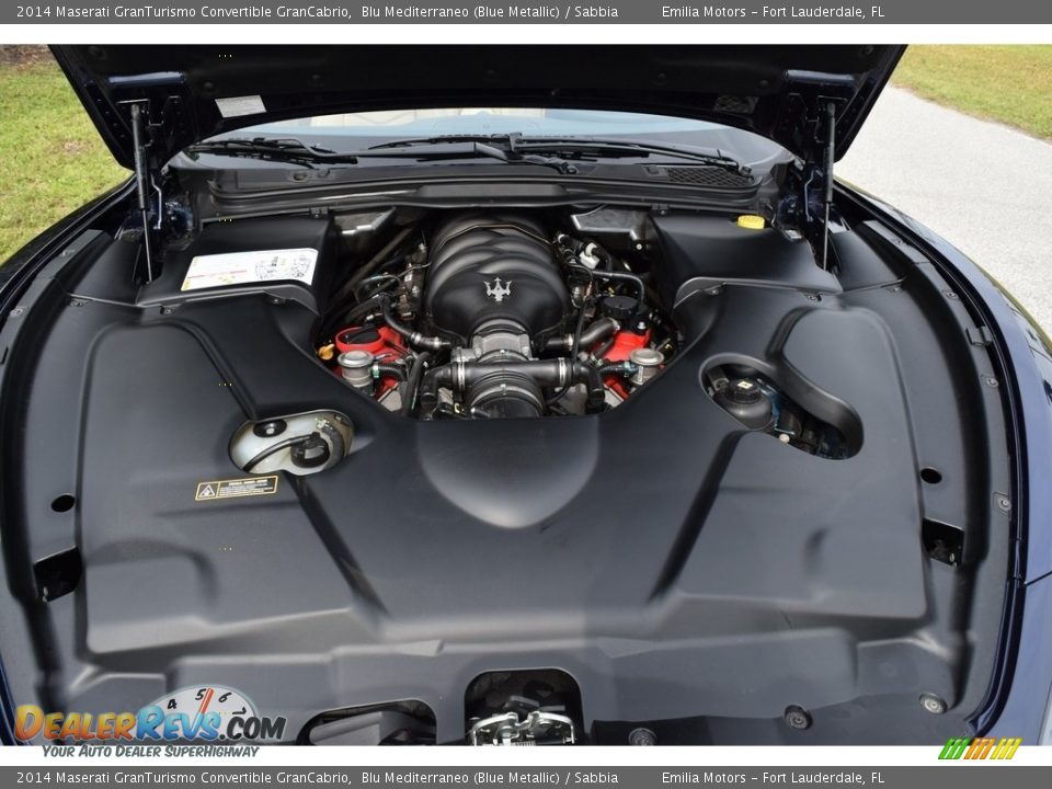 2014 Maserati GranTurismo Convertible GranCabrio 4.7 Liter DOHC 32-Valve VVT V8 Engine Photo #44