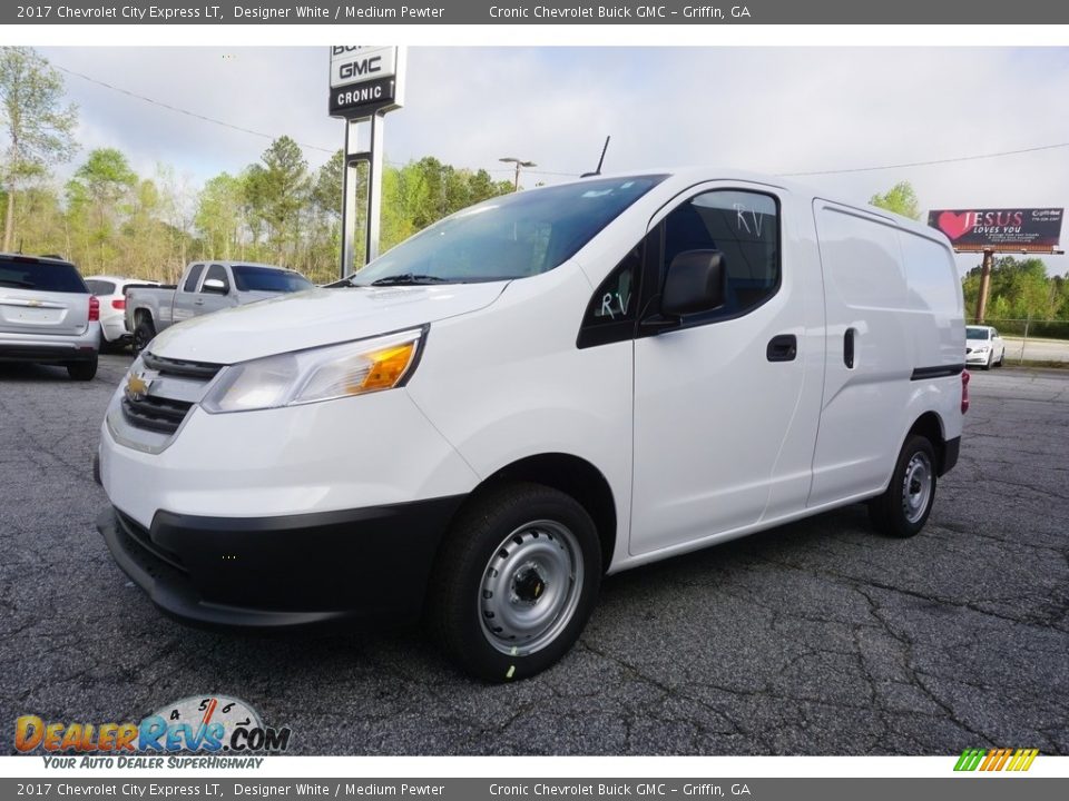 2017 Chevrolet City Express LT Designer White / Medium Pewter Photo #3