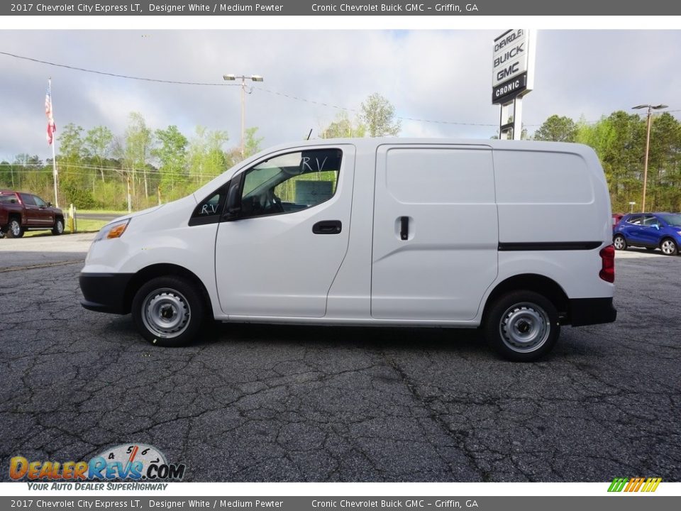 2017 Chevrolet City Express LT Designer White / Medium Pewter Photo #4