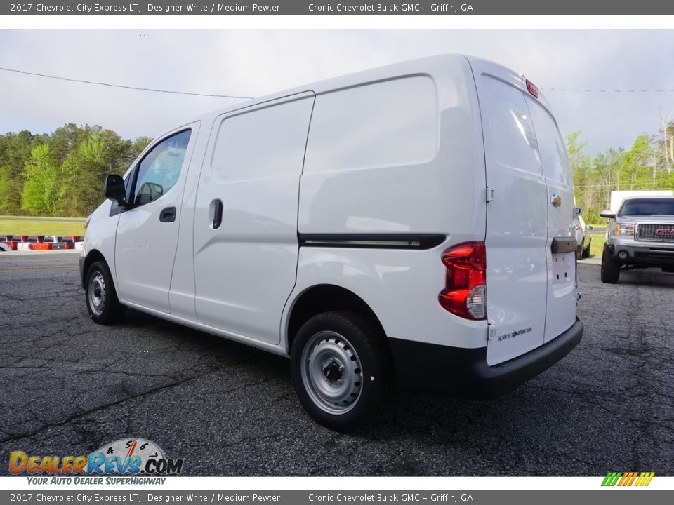 2017 Chevrolet City Express LT Designer White / Medium Pewter Photo #5