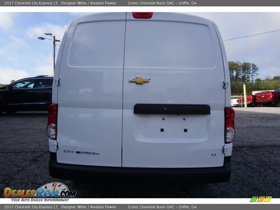 2017 Chevrolet City Express LT Designer White / Medium Pewter Photo #6