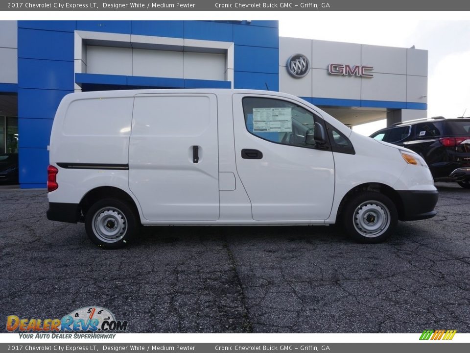 2017 Chevrolet City Express LT Designer White / Medium Pewter Photo #8