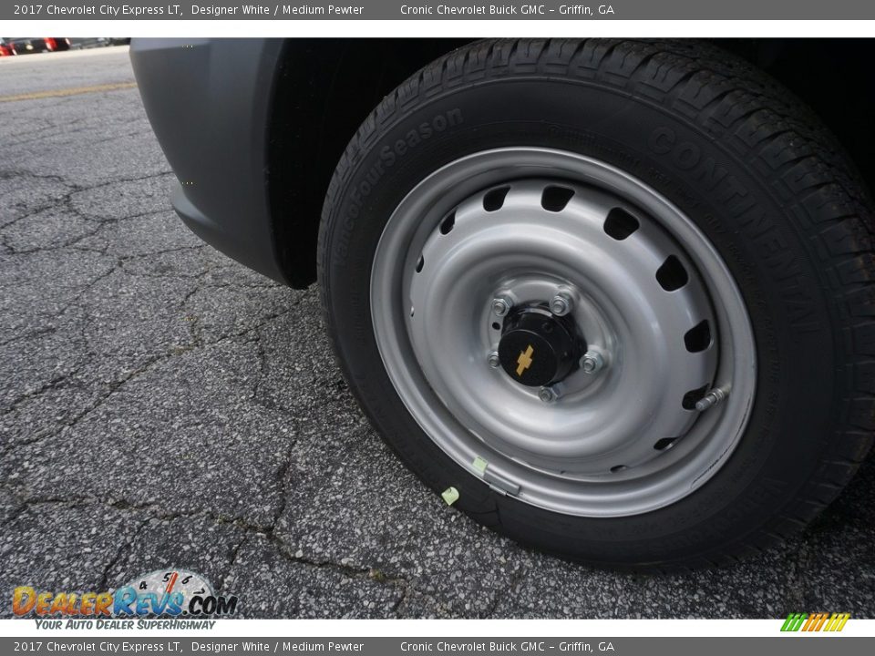 2017 Chevrolet City Express LT Designer White / Medium Pewter Photo #11