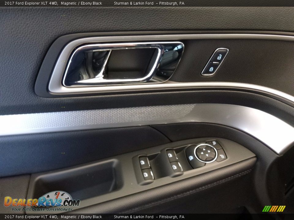 2017 Ford Explorer XLT 4WD Magnetic / Ebony Black Photo #10
