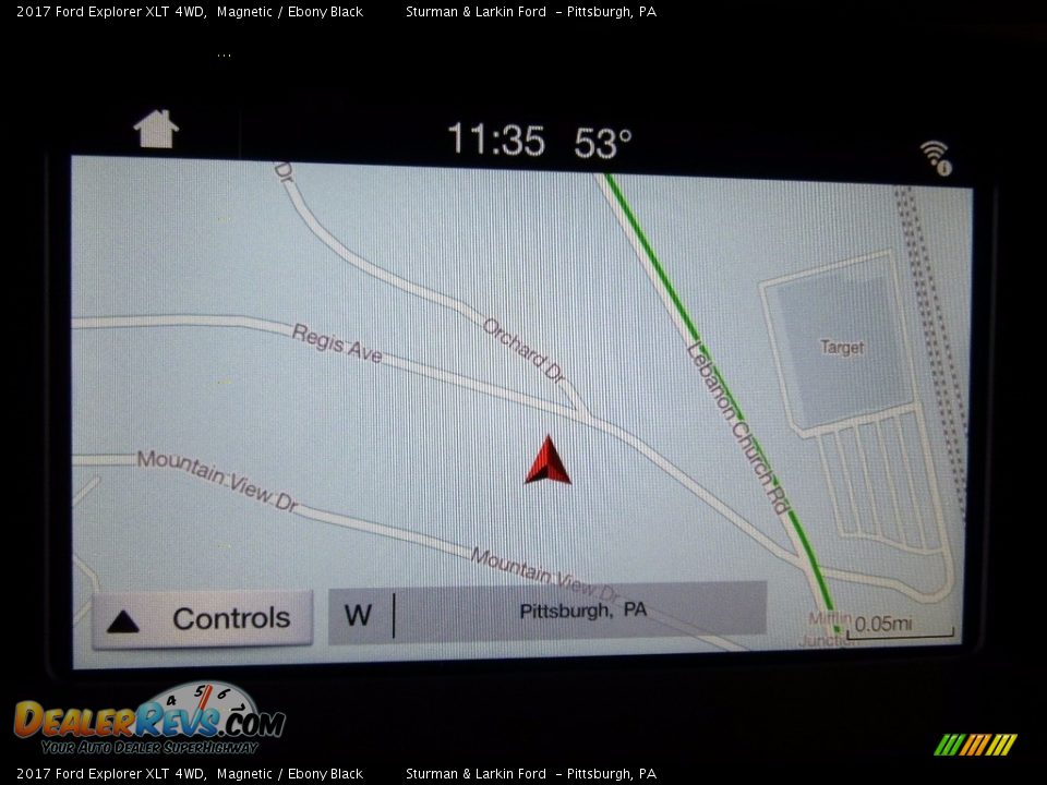 2017 Ford Explorer XLT 4WD Magnetic / Ebony Black Photo #13