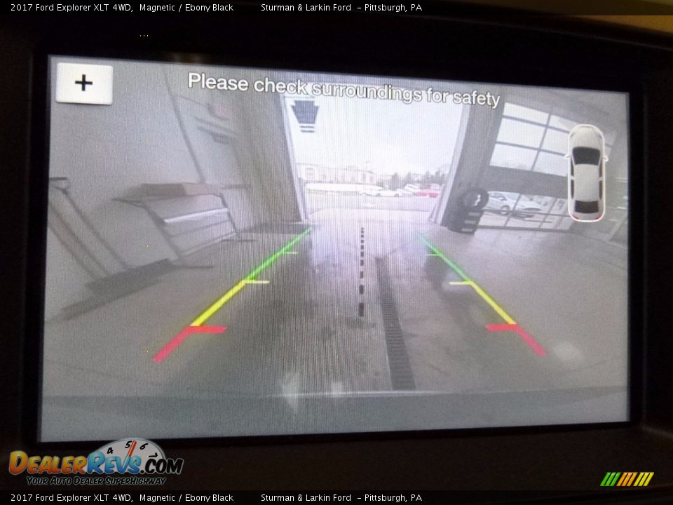 2017 Ford Explorer XLT 4WD Magnetic / Ebony Black Photo #14