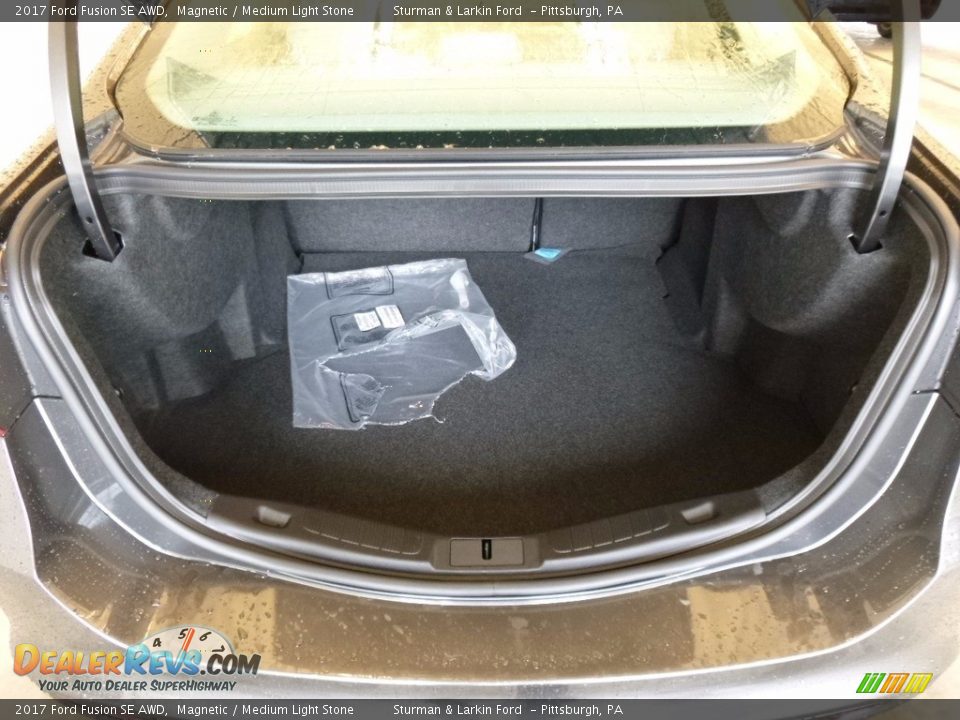 2017 Ford Fusion SE AWD Magnetic / Medium Light Stone Photo #3