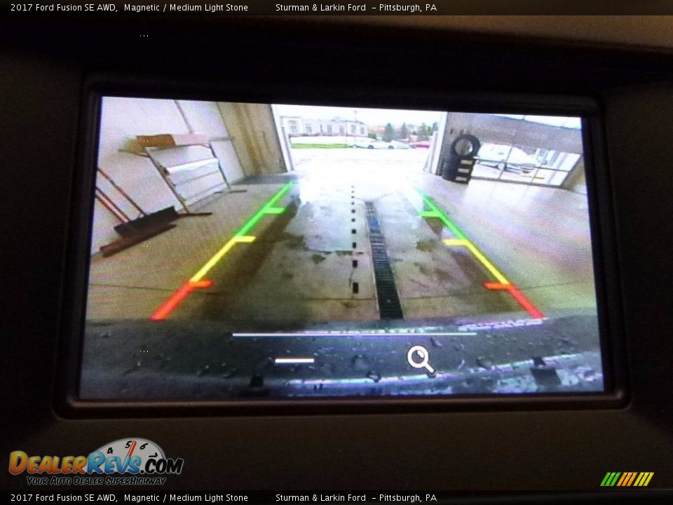 2017 Ford Fusion SE AWD Magnetic / Medium Light Stone Photo #14
