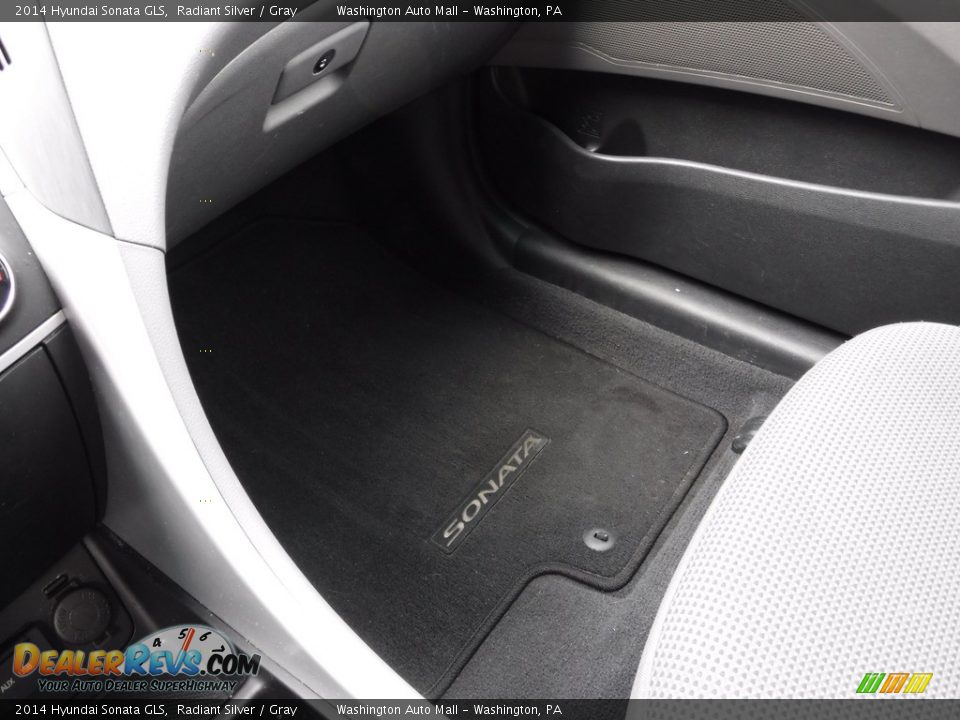 2014 Hyundai Sonata GLS Radiant Silver / Gray Photo #21