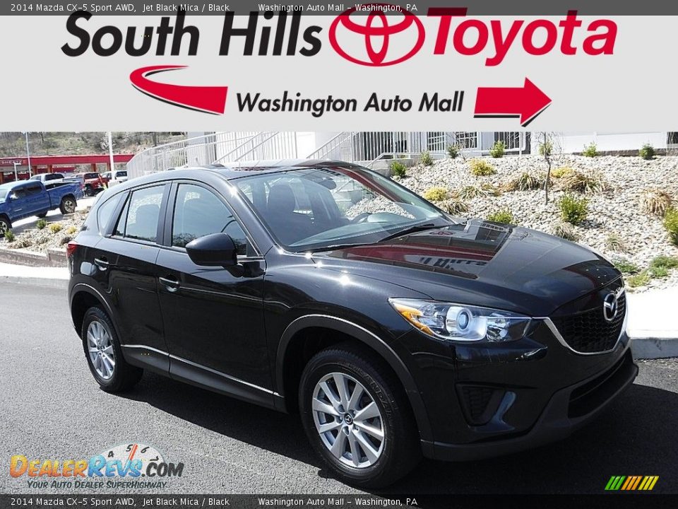2014 Mazda CX-5 Sport AWD Jet Black Mica / Black Photo #1