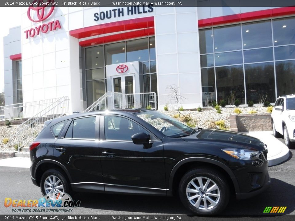 2014 Mazda CX-5 Sport AWD Jet Black Mica / Black Photo #2