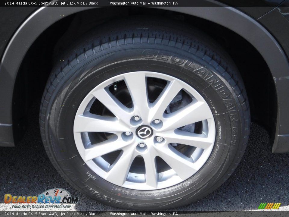 2014 Mazda CX-5 Sport AWD Jet Black Mica / Black Photo #3