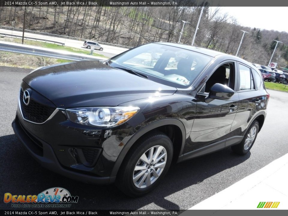 2014 Mazda CX-5 Sport AWD Jet Black Mica / Black Photo #5