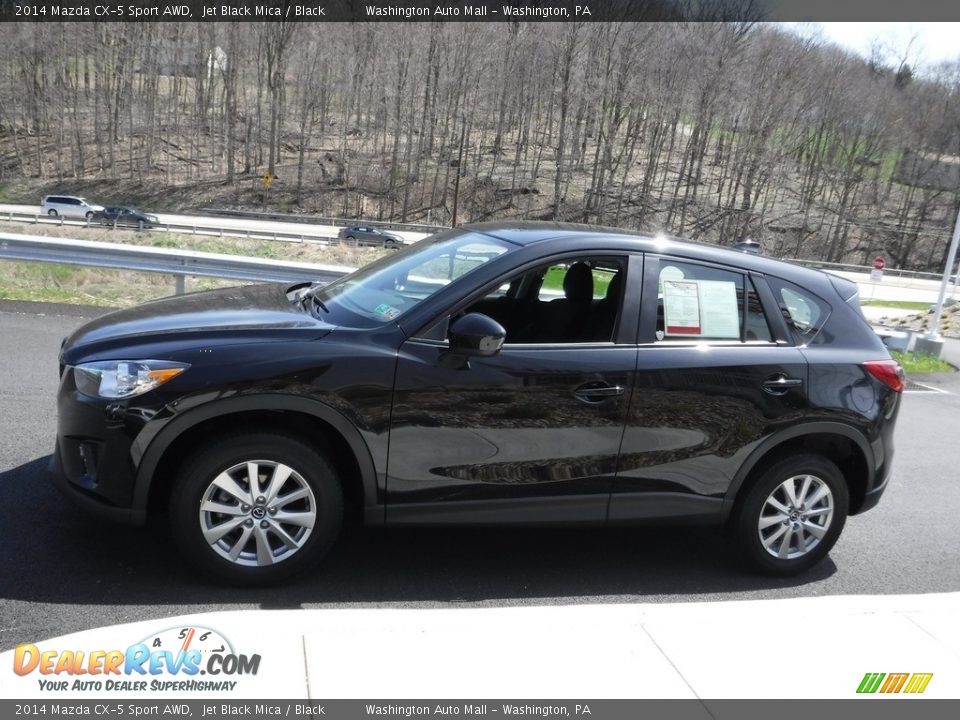 2014 Mazda CX-5 Sport AWD Jet Black Mica / Black Photo #6