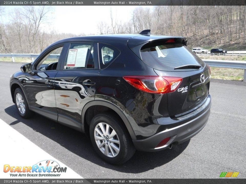 2014 Mazda CX-5 Sport AWD Jet Black Mica / Black Photo #7
