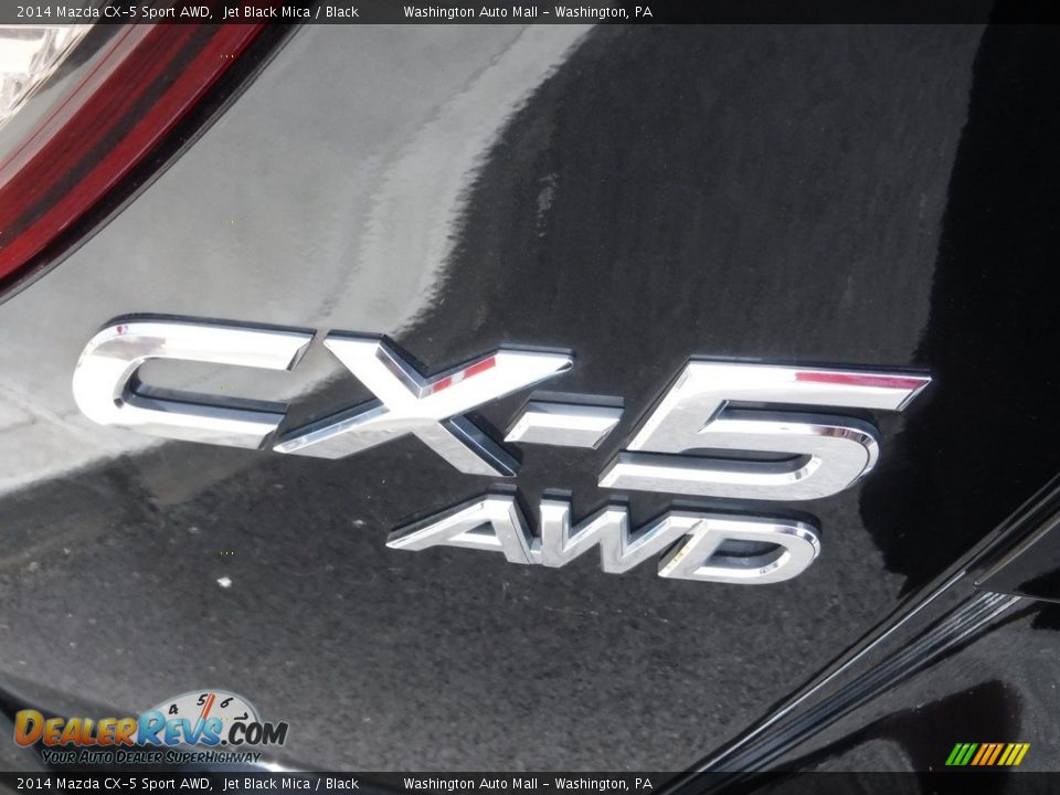 2014 Mazda CX-5 Sport AWD Jet Black Mica / Black Photo #8
