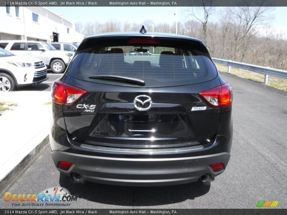 2014 Mazda CX-5 Sport AWD Jet Black Mica / Black Photo #9