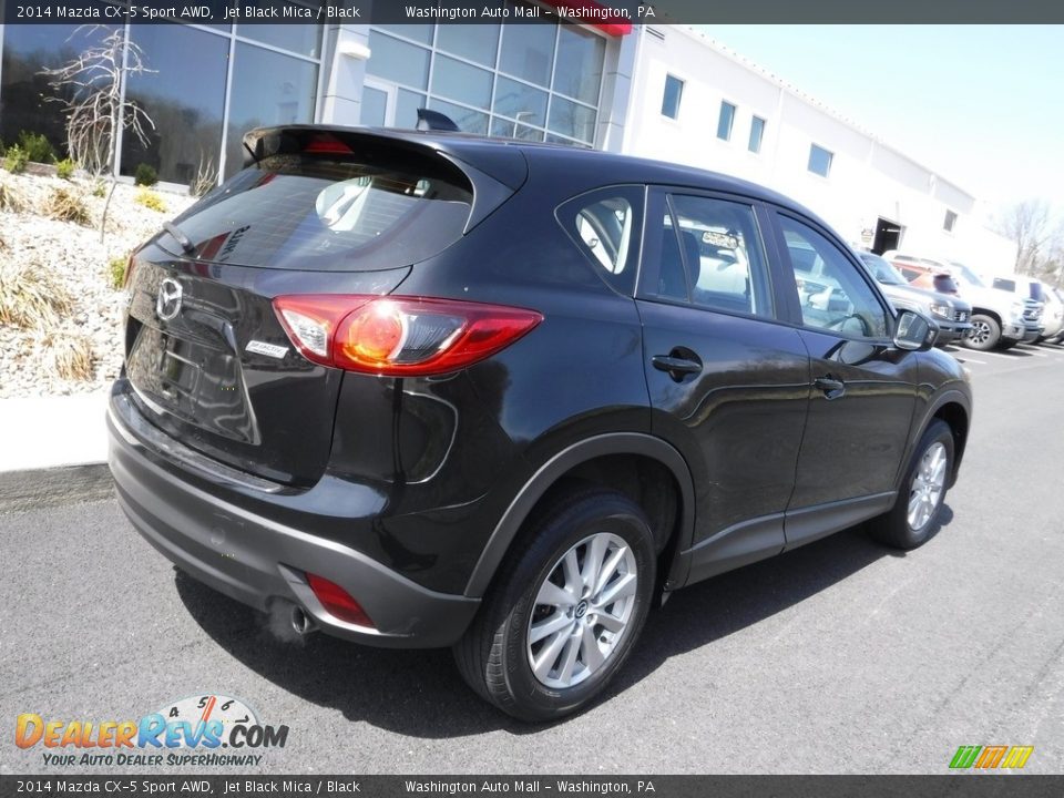 2014 Mazda CX-5 Sport AWD Jet Black Mica / Black Photo #10