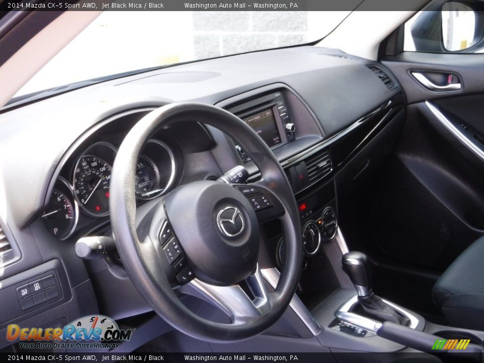 2014 Mazda CX-5 Sport AWD Jet Black Mica / Black Photo #11