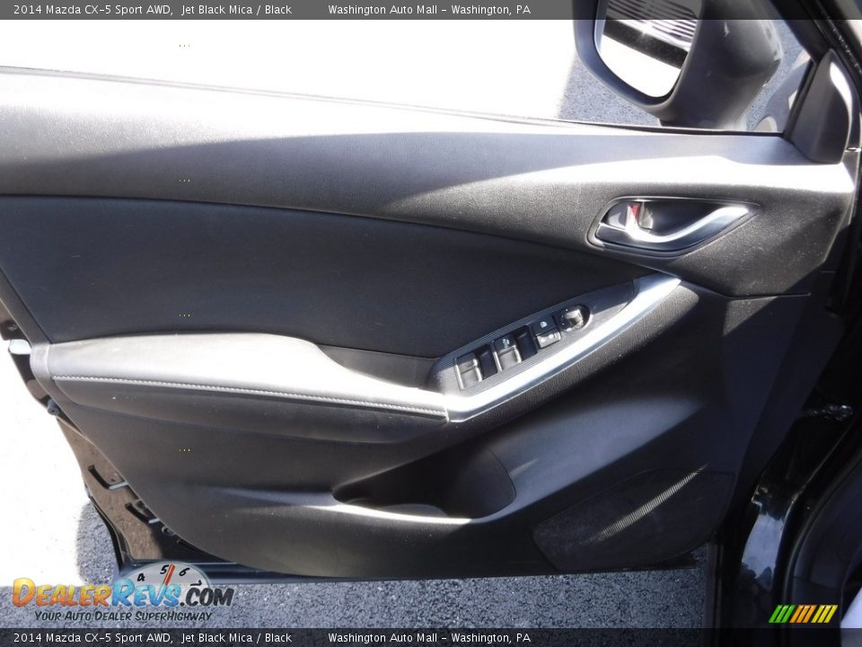 2014 Mazda CX-5 Sport AWD Jet Black Mica / Black Photo #12