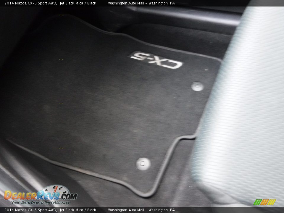 2014 Mazda CX-5 Sport AWD Jet Black Mica / Black Photo #18