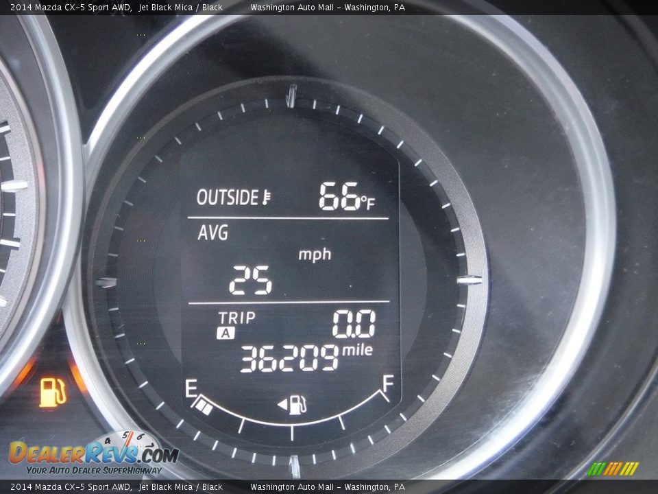 2014 Mazda CX-5 Sport AWD Jet Black Mica / Black Photo #25