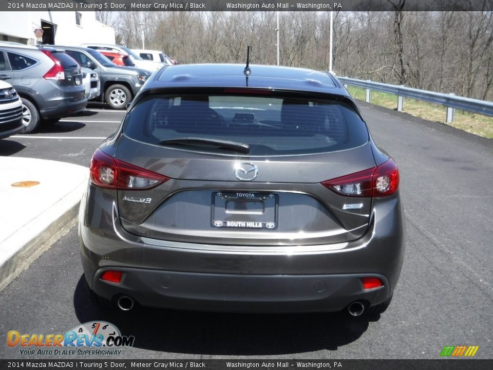 2014 Mazda MAZDA3 i Touring 5 Door Meteor Gray Mica / Black Photo #8