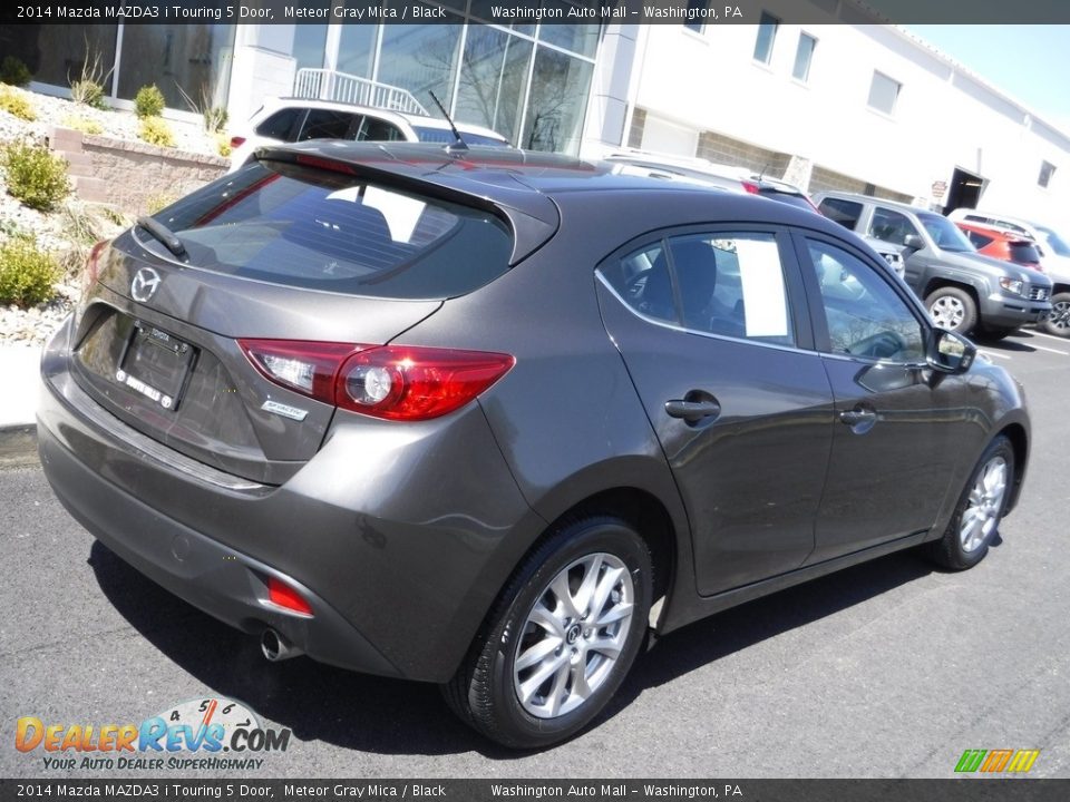 2014 Mazda MAZDA3 i Touring 5 Door Meteor Gray Mica / Black Photo #9