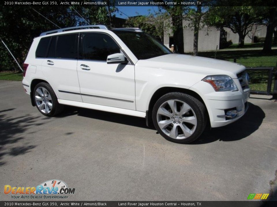 2010 Mercedes-Benz GLK 350 Arctic White / Almond/Black Photo #1