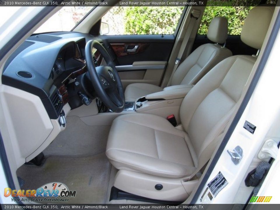 2010 Mercedes-Benz GLK 350 Arctic White / Almond/Black Photo #3