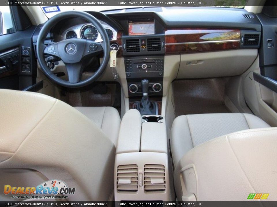 2010 Mercedes-Benz GLK 350 Arctic White / Almond/Black Photo #4