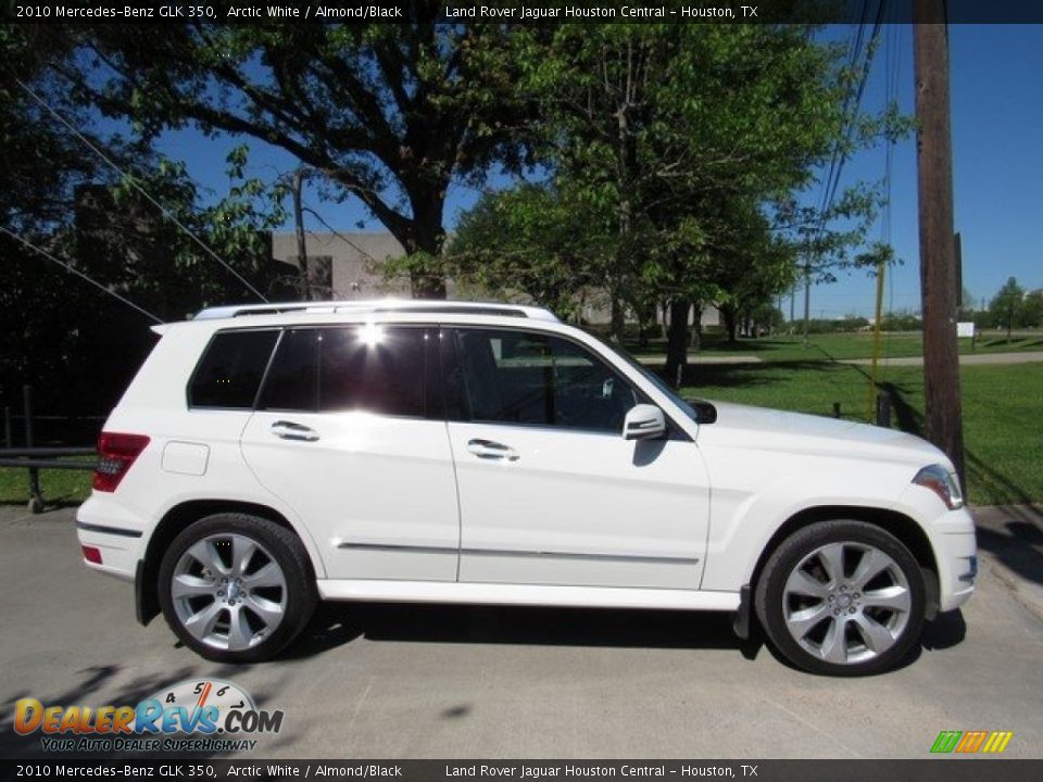 2010 Mercedes-Benz GLK 350 Arctic White / Almond/Black Photo #6