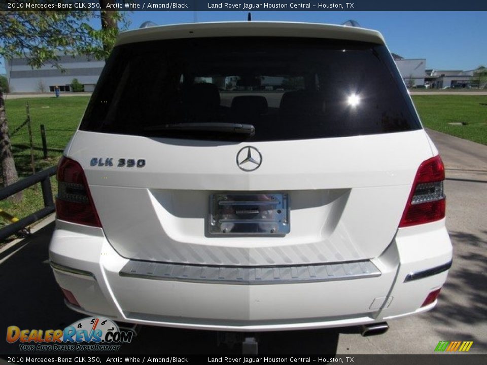 2010 Mercedes-Benz GLK 350 Arctic White / Almond/Black Photo #8