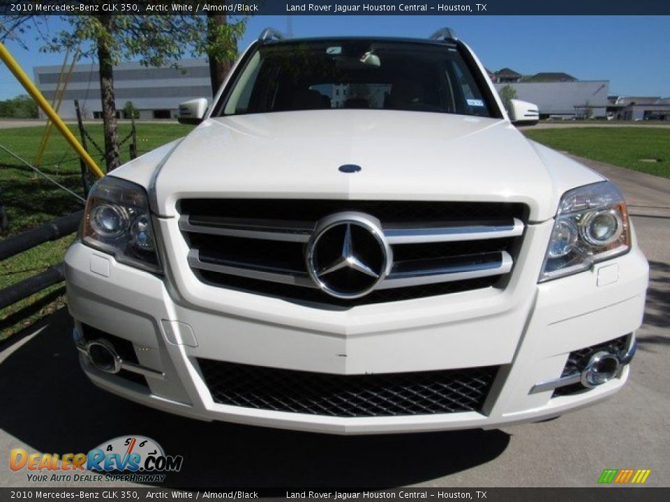 2010 Mercedes-Benz GLK 350 Arctic White / Almond/Black Photo #9