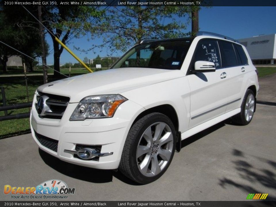 2010 Mercedes-Benz GLK 350 Arctic White / Almond/Black Photo #10