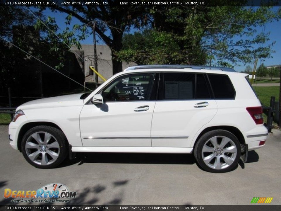 2010 Mercedes-Benz GLK 350 Arctic White / Almond/Black Photo #11