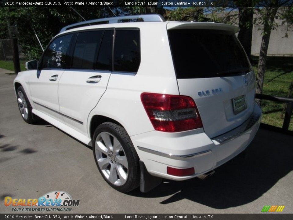 2010 Mercedes-Benz GLK 350 Arctic White / Almond/Black Photo #12