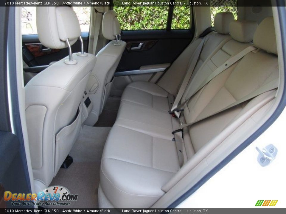 2010 Mercedes-Benz GLK 350 Arctic White / Almond/Black Photo #13