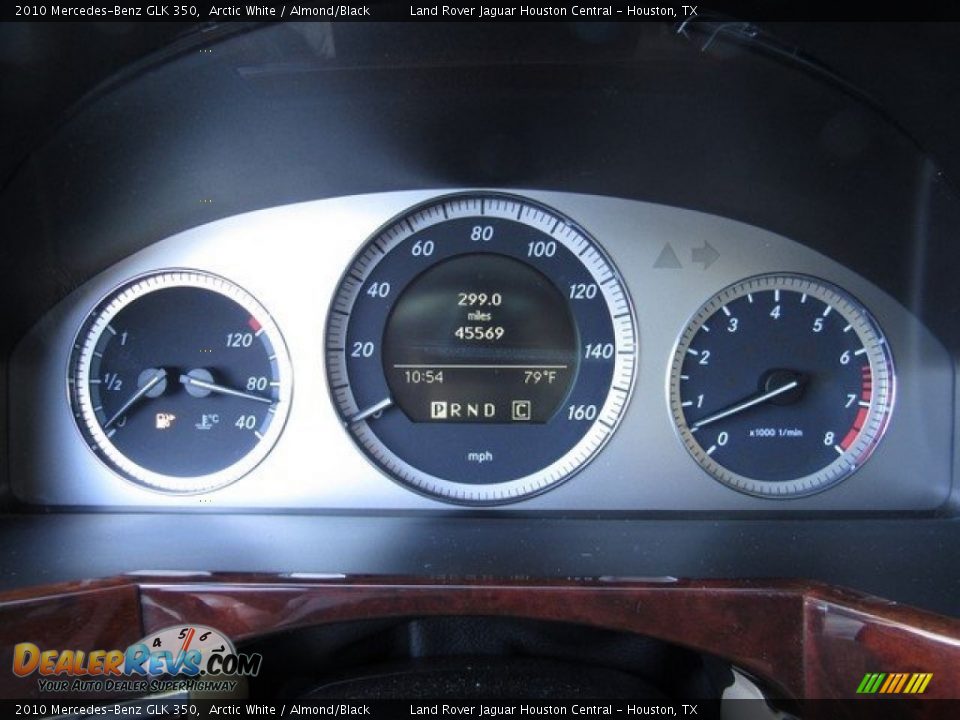 2010 Mercedes-Benz GLK 350 Arctic White / Almond/Black Photo #28