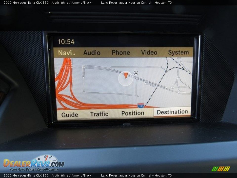 2010 Mercedes-Benz GLK 350 Arctic White / Almond/Black Photo #29