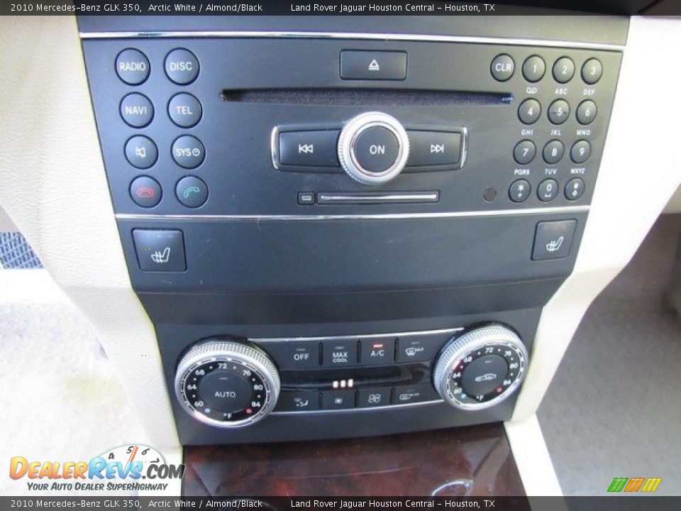 2010 Mercedes-Benz GLK 350 Arctic White / Almond/Black Photo #31