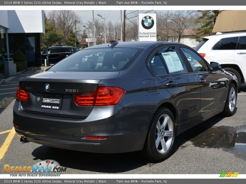 2014 BMW 3 Series 320i xDrive Sedan Mineral Grey Metallic / Black Photo #3