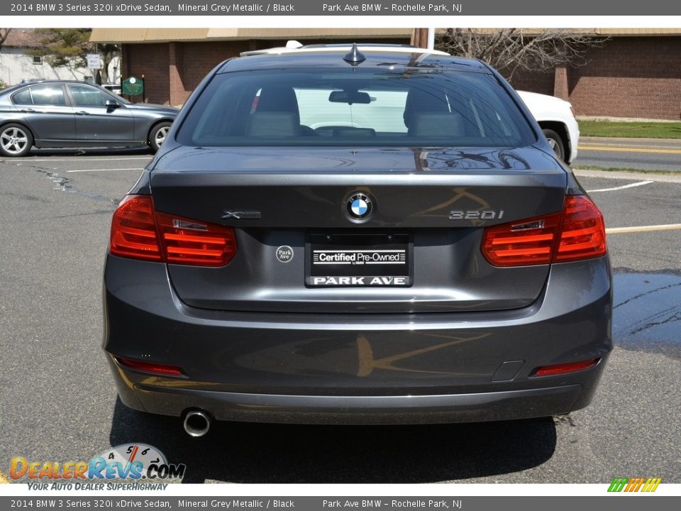 2014 BMW 3 Series 320i xDrive Sedan Mineral Grey Metallic / Black Photo #4