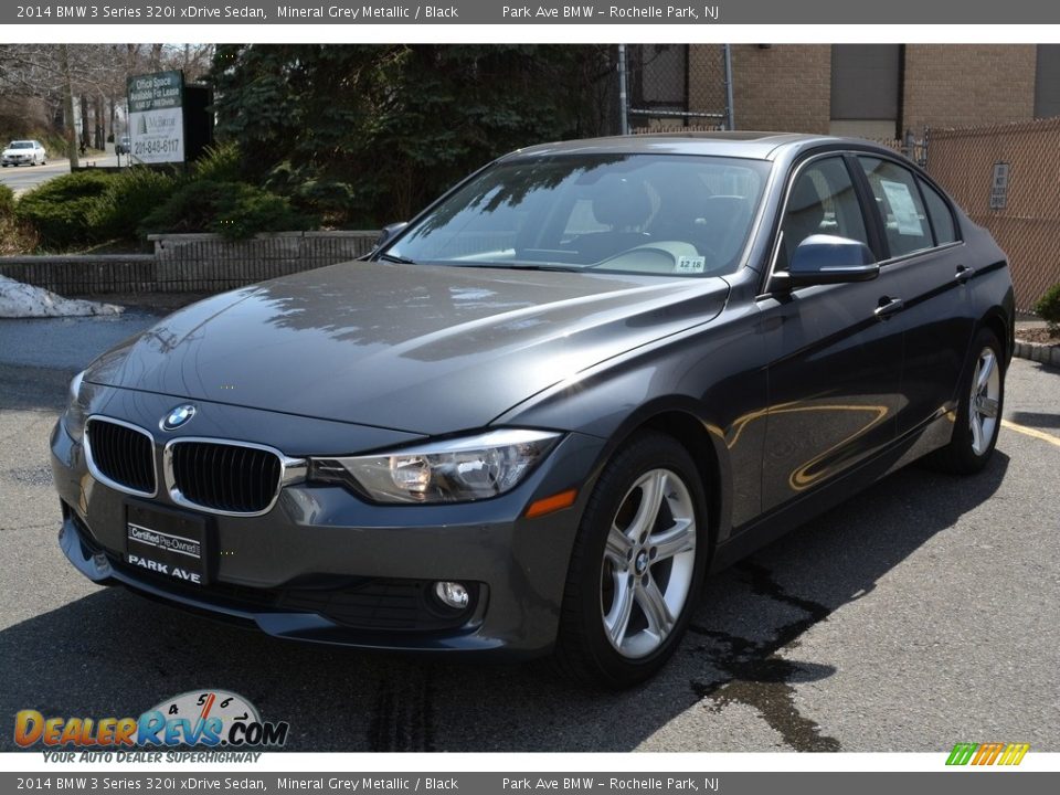 2014 BMW 3 Series 320i xDrive Sedan Mineral Grey Metallic / Black Photo #6