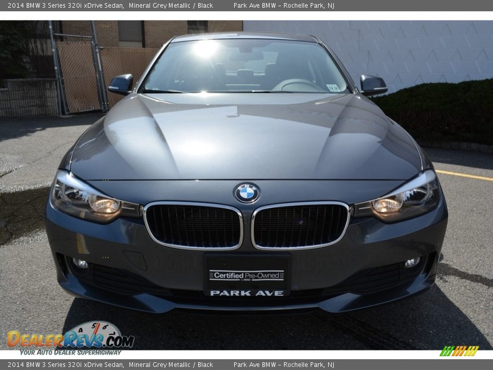 2014 BMW 3 Series 320i xDrive Sedan Mineral Grey Metallic / Black Photo #7