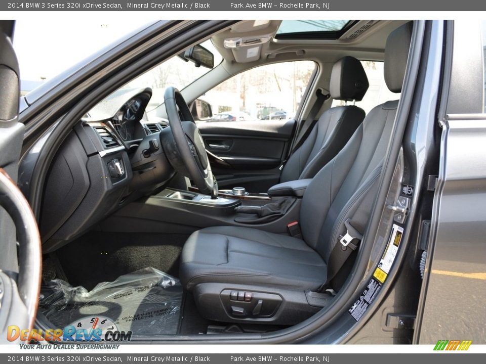 2014 BMW 3 Series 320i xDrive Sedan Mineral Grey Metallic / Black Photo #11