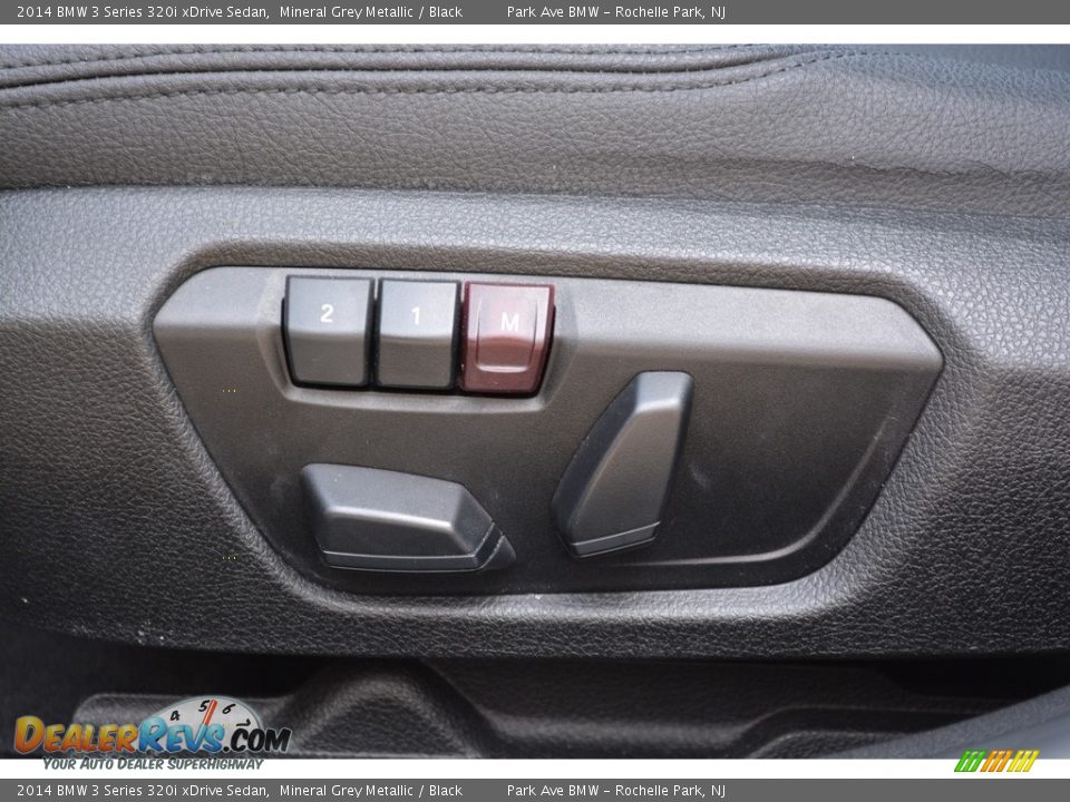 2014 BMW 3 Series 320i xDrive Sedan Mineral Grey Metallic / Black Photo #12