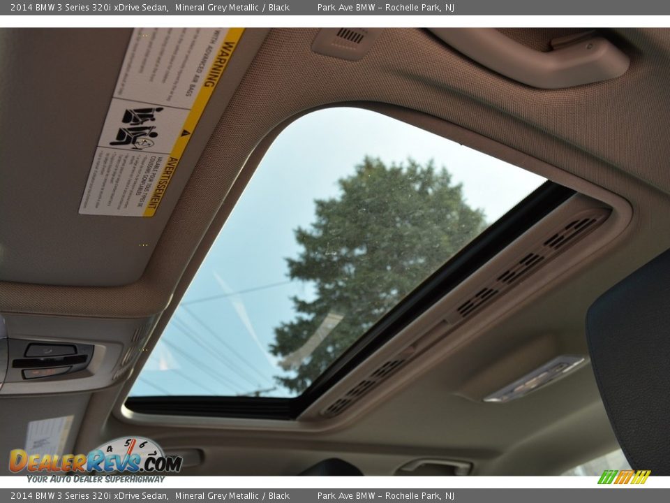 2014 BMW 3 Series 320i xDrive Sedan Mineral Grey Metallic / Black Photo #14