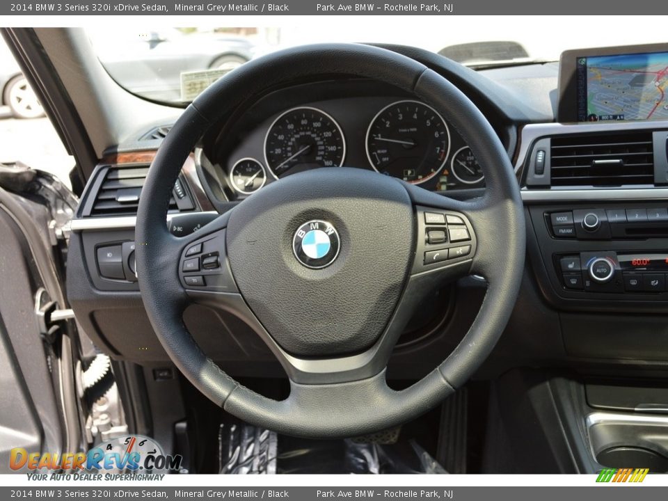 2014 BMW 3 Series 320i xDrive Sedan Mineral Grey Metallic / Black Photo #18